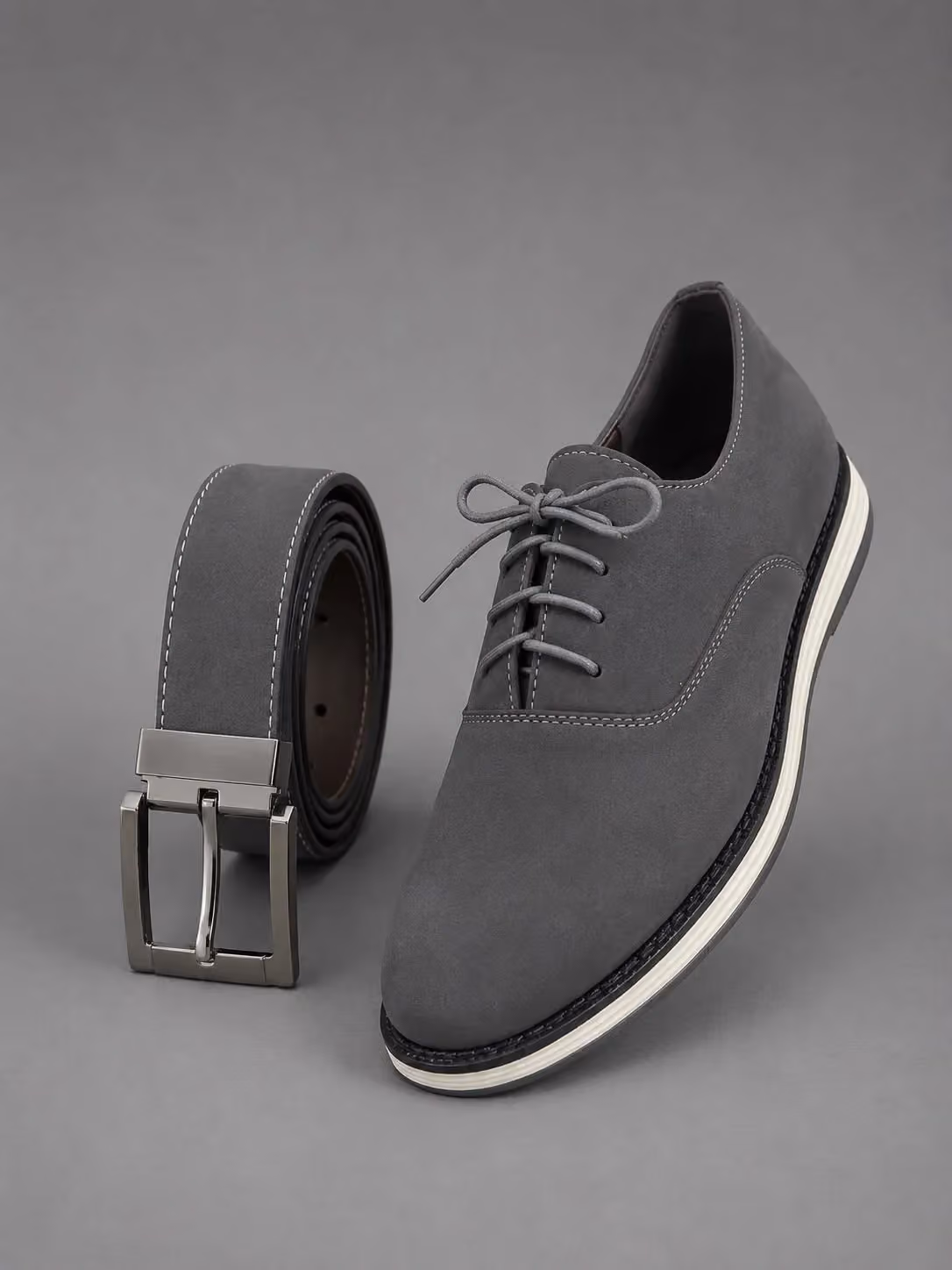 Oxford Gris nobuck 30