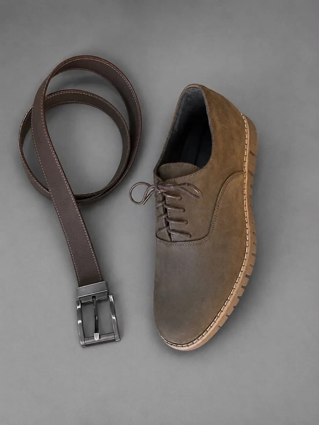 Oxford Gris nobuck 25